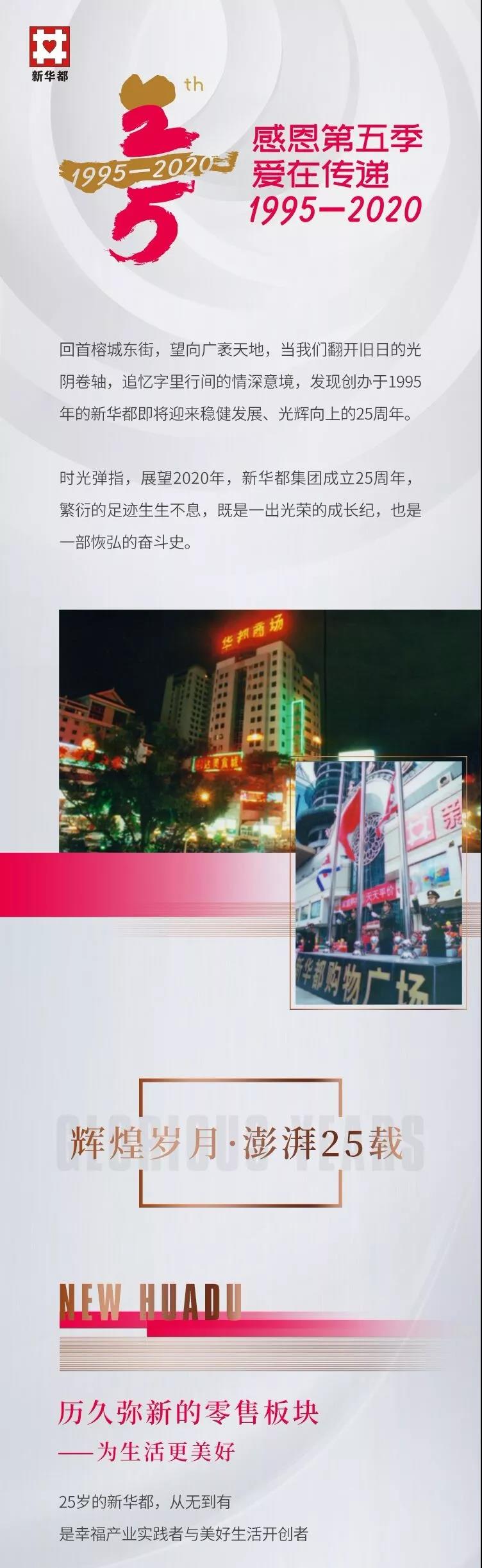 新华都的25年,与城市共澎湃(图1)